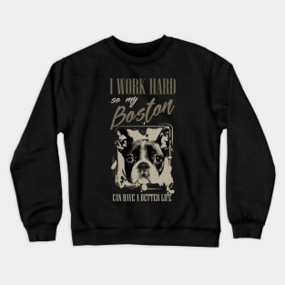 Boston Terrier Crewneck Sweatshirt